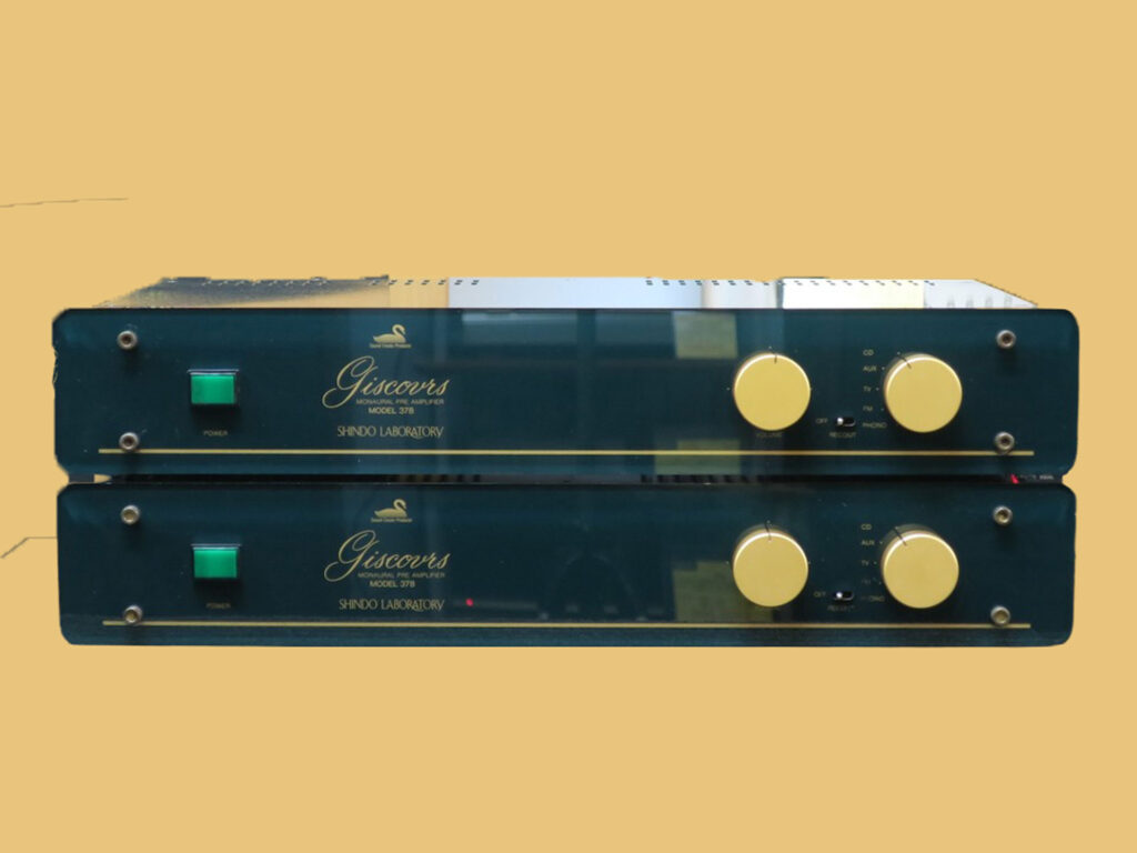 Shindo Giscours Model 378 pre amplifier circa 1990