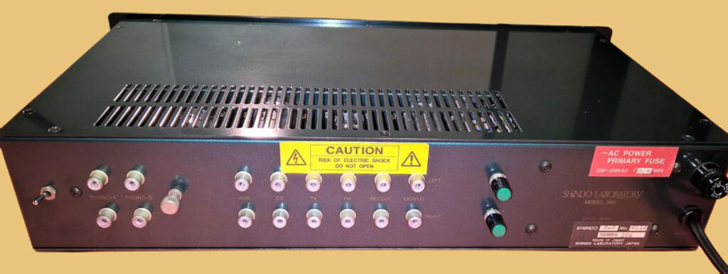 Shindo Mazeris Bellevus Pre Amplifier