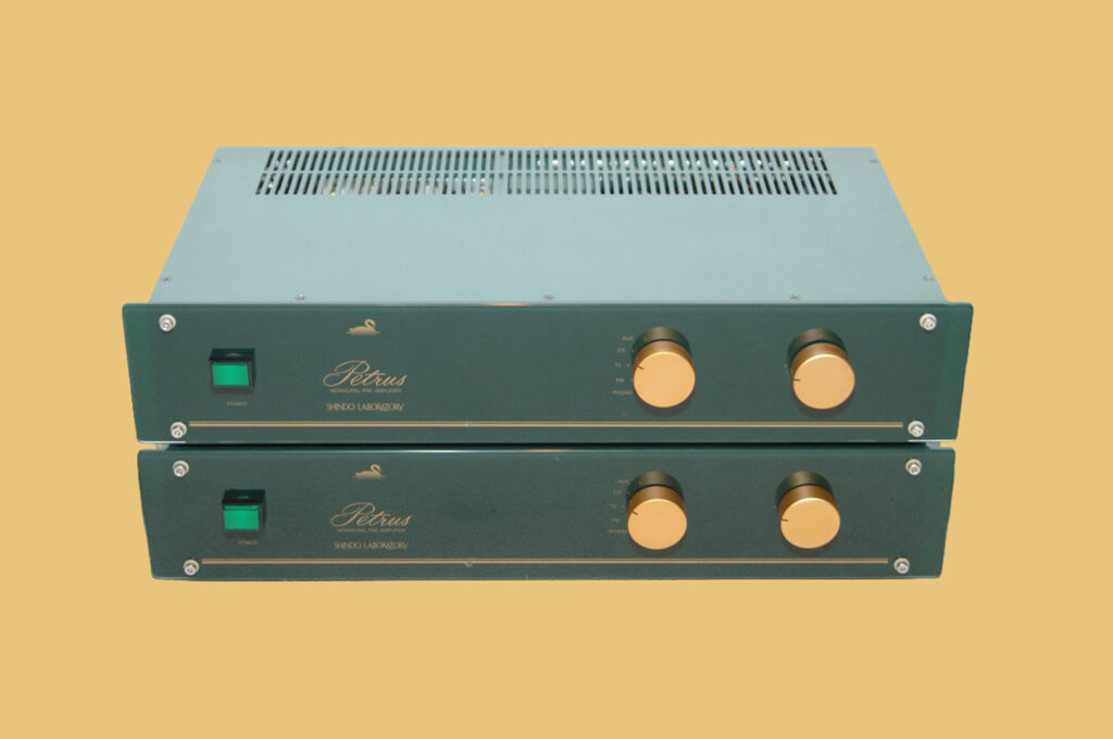 Shindo Petrus pre amplifier monoblocks circa 1990