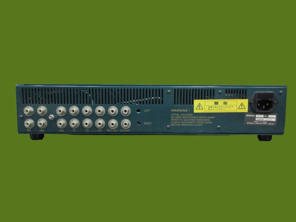 Shindo Monbrison pre amplifier est 2002