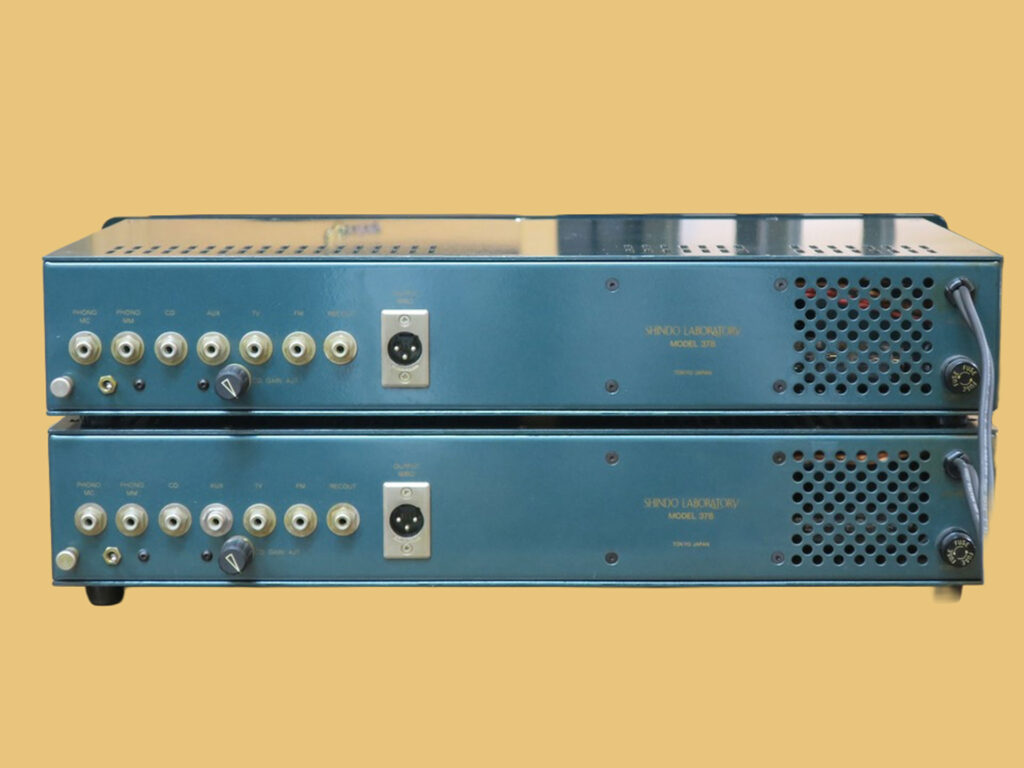 Shindo Giscours Model 378 pre amplifier circa 1990