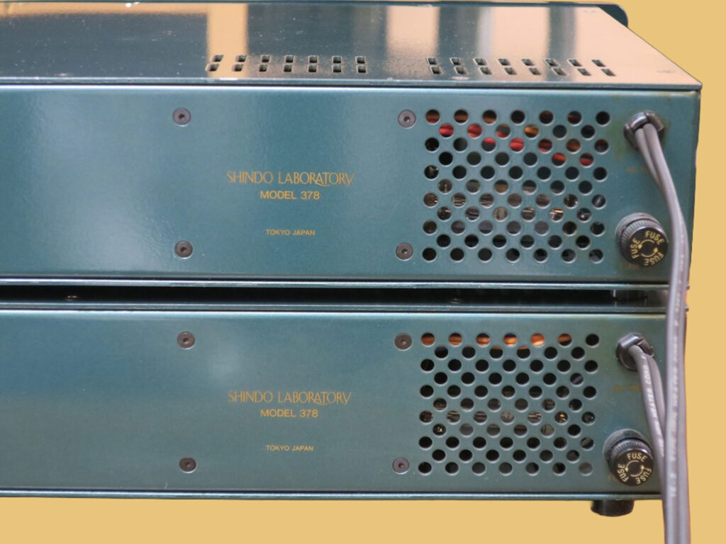 Shindo Giscours Model 378 pre amplifier circa 1990
