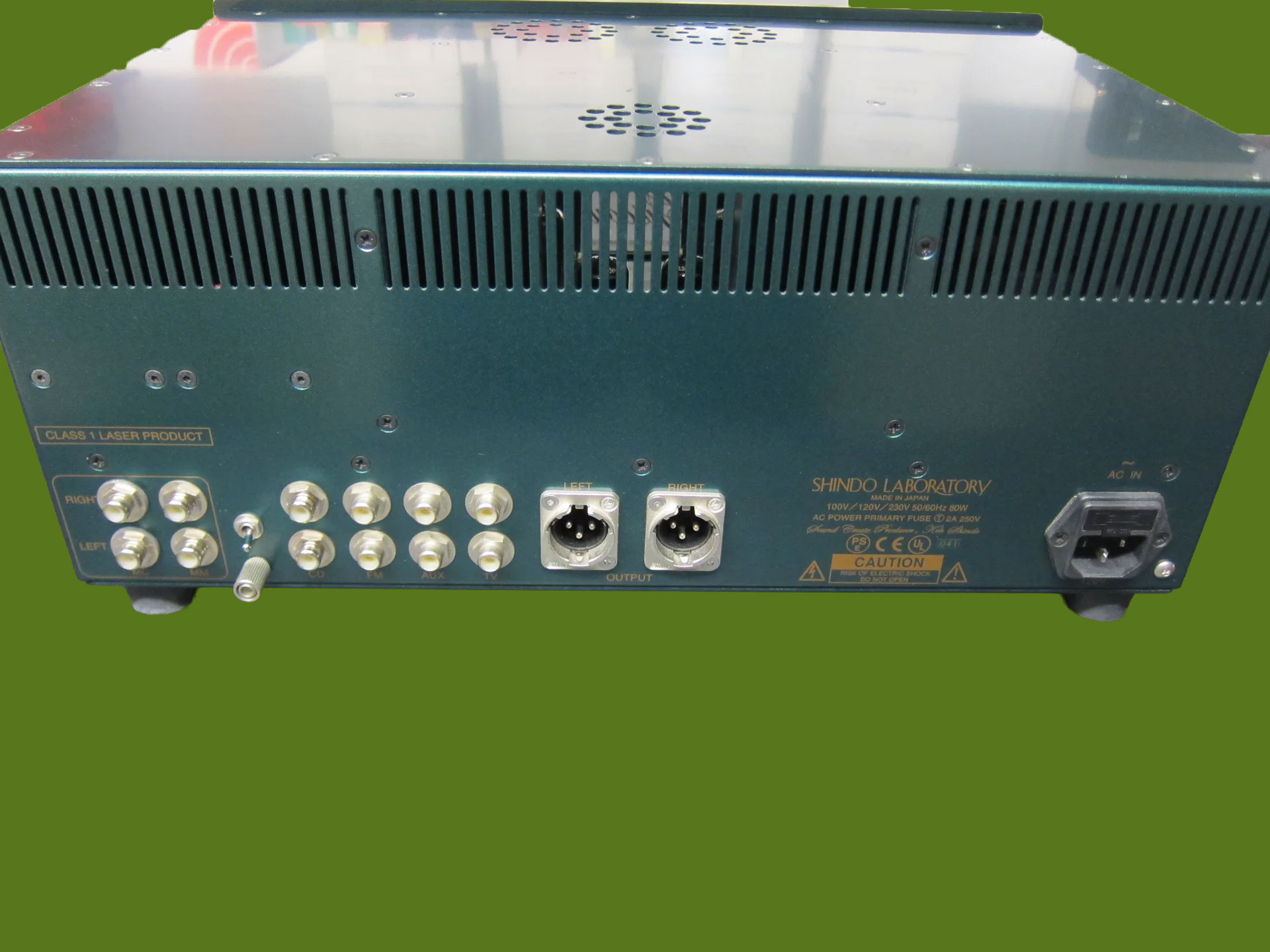Shindo Giscours CV391 pre amplifier early version