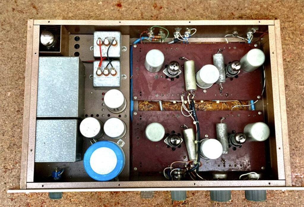 Shindo 604S Preamplifier  Inside top view